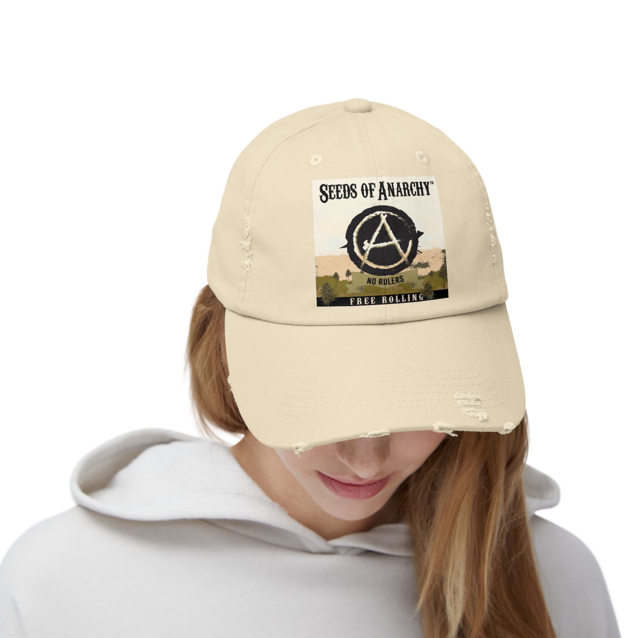 Seeds of Anarchy™ Unisex Distressed Cap - Image 4