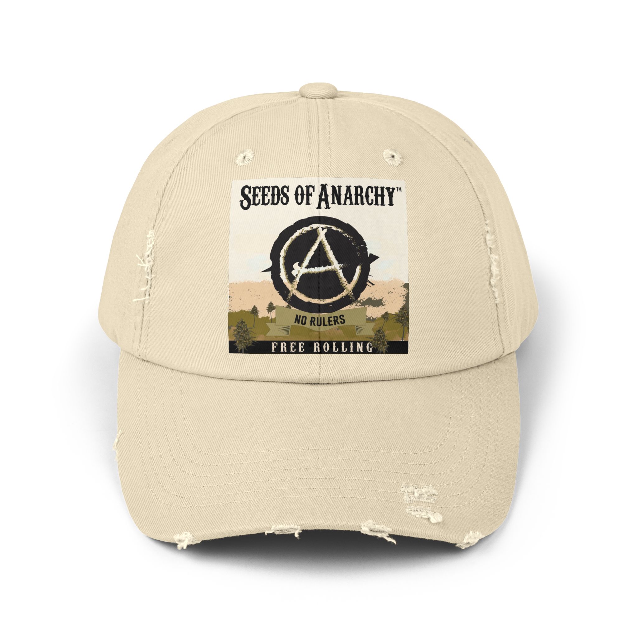Seeds of Anarchy™ Unisex Distressed Cap