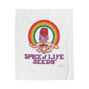 30th Anniversary Edition Spice of Life™ Velveteen Plush Blanket